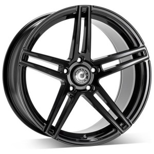 Janta aliaj Wrath Wheels WF-1 8.0x18 5x112 ET42 BLK - Black Glossy