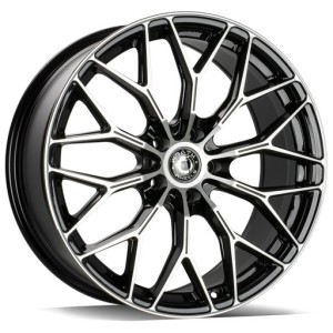 Janta aliaj Wrath Wheels WF-16 8.0x18 5x112 ET38 BP - Black polished