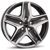 Janta aliaj Borbet CWZ 7.5x18 5x118 ET53 MAGP - Mistral anthracite glossy polished
