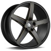 Janta aliaj seventy9 SV-N 9x18 5x120 ET35 BGGR - Black Matt Milled Gold