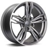 Janta aliaj Carbonado Dynamite 8.5x18 5x120 ET30 MAFP - Matt Anthracite Front Polished