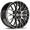 Janta aliaj Carbonado Illusion 8.0x18 5x120 ET30 BFP - Black Front Polished