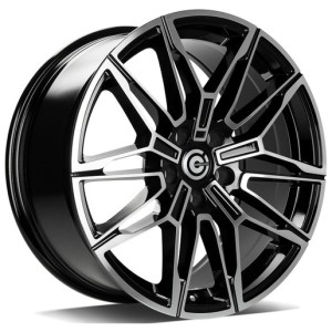 Janta aliaj Carbonado Rubin 8.0x18 5x120 ET33 BFP - Black Front Polished