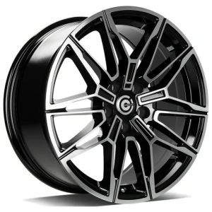 Janta aliaj Carbonado Rubin 8.0x18 5x120 ET33 BFP - Black Front Polished
