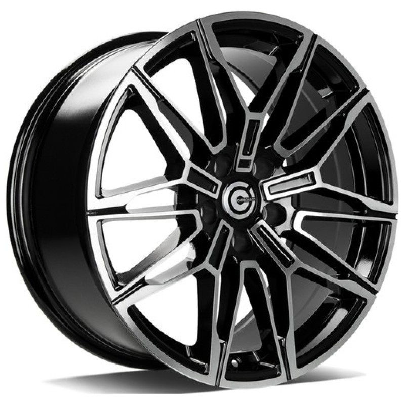 Janta aliaj Carbonado Rubin 8.0x18 5x120 ET33 BFP - Black Front Polished