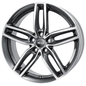 Janta aliaj RC-DESIGN RC29 8x18 5x120 ET34 HGVP - Szare Polerowane