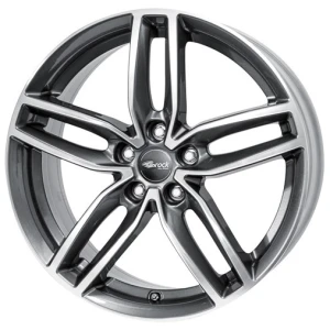 Janta aliaj RC-DESIGN RC29 8.0x18 5x120 ET34 HGVP - Szare Polerowane