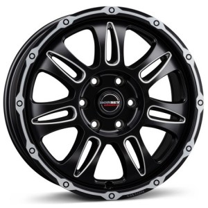 Janta aliaj Borbet CW8 8.0x18 5x130 ET50 BRWPM - black rim window polished matt