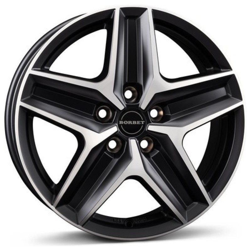 Janta aliaj Borbet CWZ 7.5x18 5x130 ET53 BPM - black polished matt