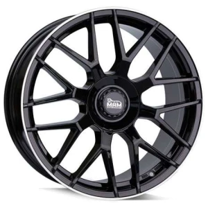 Janta aliaj MAM Leichtmetallräder GT1 8.5x19 5x100 ET45 BLP - Black lip polish