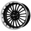 Janta aliaj Brock B24GP 8.5x19 5x108 ET45 SGHP - Schwarz Glanz Horn-Poliert (SGHP)