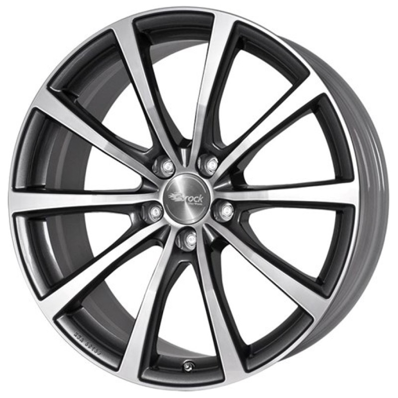 Janta aliaj Brock B32 8.5x19 5x108 ET45 HGVP - Himalaya-Grey Front-Poliert