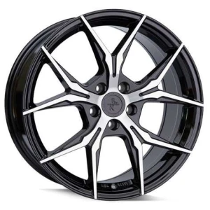 Janta aliaj Keskin Tuning KT19N 8.5x19 5x108 ET45 BFP - Black Front Polished