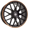 Janta aliaj MAM Leichtmetallräder GT1 8.5x19 5x108 ET45 MBLO - Matt black lip orange