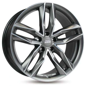 Janta aliaj MAM Leichtmetallräder RS3 8.5x19 5x108 ET45 MPFP - Matt palladium front polish