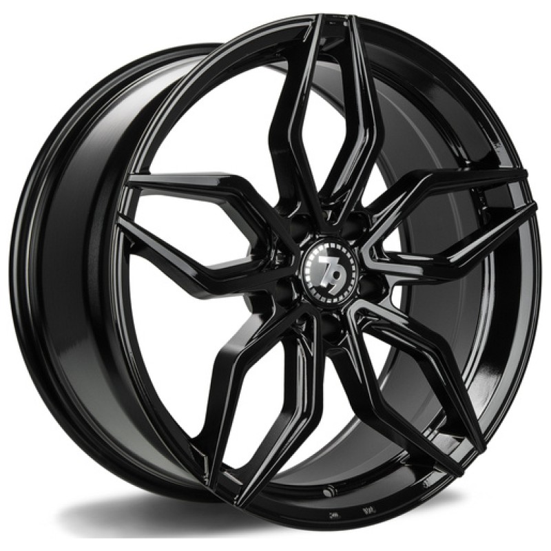 Janta aliaj seventy9 SCF-D 8.5x19 5x112 ET35 BG - Black Glossy
