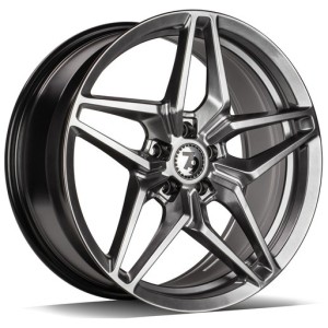 Janta aliaj seventy9 SCF-M 8.5x19 5x112 ET35 DHB - Diamond Hyper Black