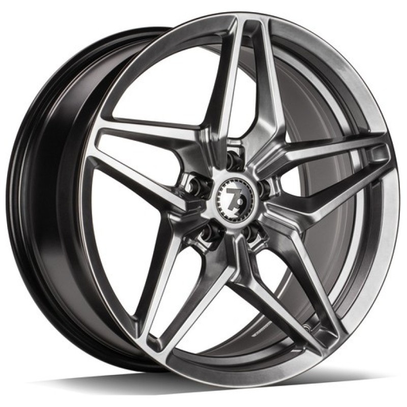 Janta aliaj seventy9 SCF-M 8.5x19 5x112 ET35 DHB - Diamond Hyper Black