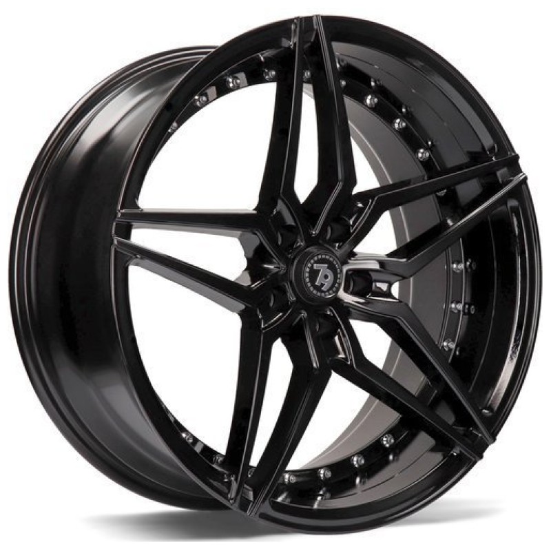 Janta aliaj seventy9 SV-AR 9.5x19 5x112 ET38 BG - Black Glossy