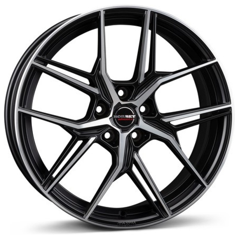 Janta aliaj Borbet QX 8.0x19 5x112 ET50 BPM - black polished matt