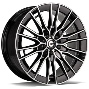 Janta aliaj Carbonado Brawl 8.5x19 5x112 ET35 BFP - Black Front Polished