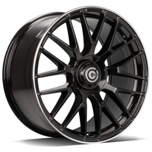 Janta aliaj Carbonado Dark 8.5x19 5x112 ET35 BGLP - Black Glossy Lip Polished