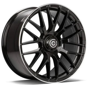 Janta aliaj Carbonado Dark 8.5x19 5x112 ET35 BGLP - Black Glossy Lip Polished
