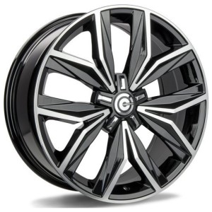 Janta aliaj Carbonado Disco 8.0x19 5x112 ET43 BFP - Black Front Polished