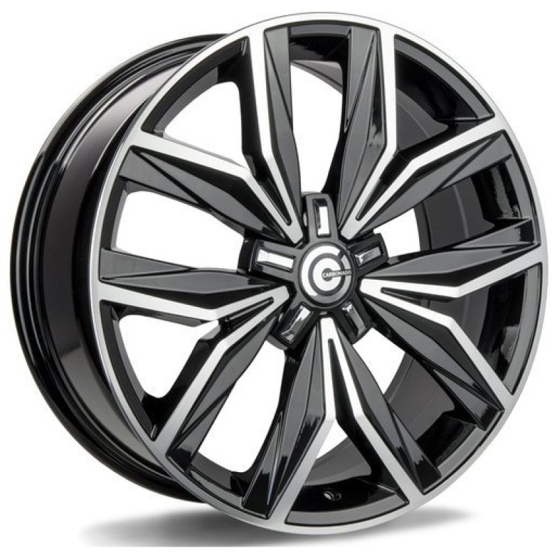 Janta aliaj Carbonado Disco 8.0x19 5x112 ET43 BFP - Black Front Polished