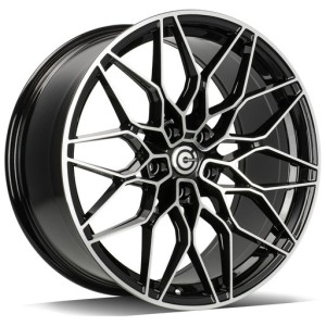 Janta aliaj Carbonado Emerald 8.0x19 5x112 ET25 BFP - Black Front Polished