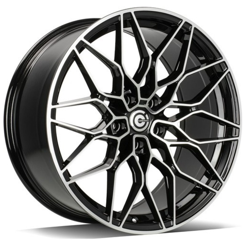 Janta aliaj Carbonado Emerald 9.0x19 5x112 ET35 BFP - Black Front Polished