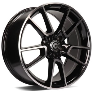 Janta aliaj Carbonado Excellent 8.5x19 5x112 ET45 BFP - Black Front Polished
