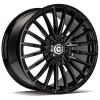 Janta aliaj Carbonado Inex 8.5x19 5x112 ET35 BG - Black Glossy