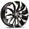 Janta aliaj Carbonado Phantom 8x19 5x112 ET43 BFP - Black Front Polished