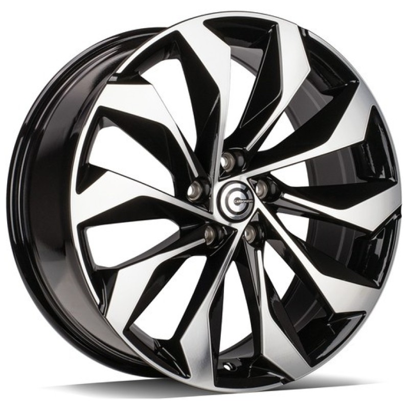 Janta aliaj Carbonado Phantom 8x19 5x112 ET43 BFP - Black Front Polished