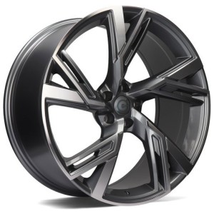Janta aliaj Carbonado Rich 8.5x19 5x112 ET30 AFP - Anthracite Front Polished