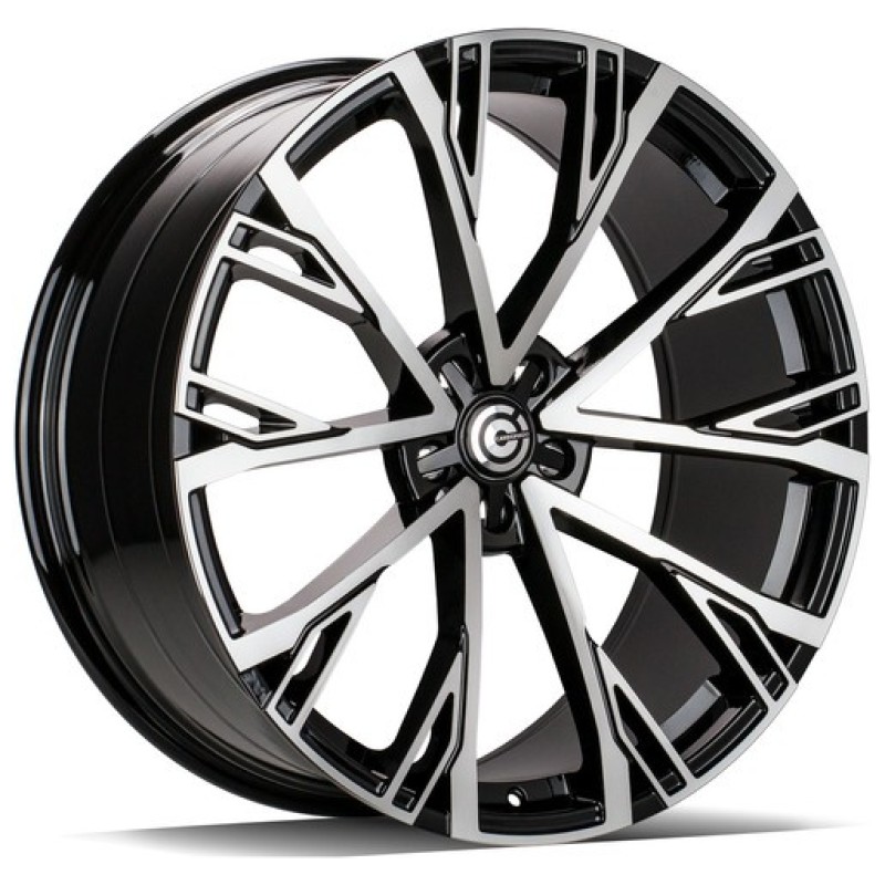 Janta aliaj Carbonado Star 8.5x19 5x112 ET35 BFP - Black Front Polished