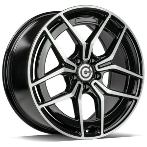 Janta aliaj Carbonado Stylish 8.0x19 5x112 ET45 BFP - Black Front Polished