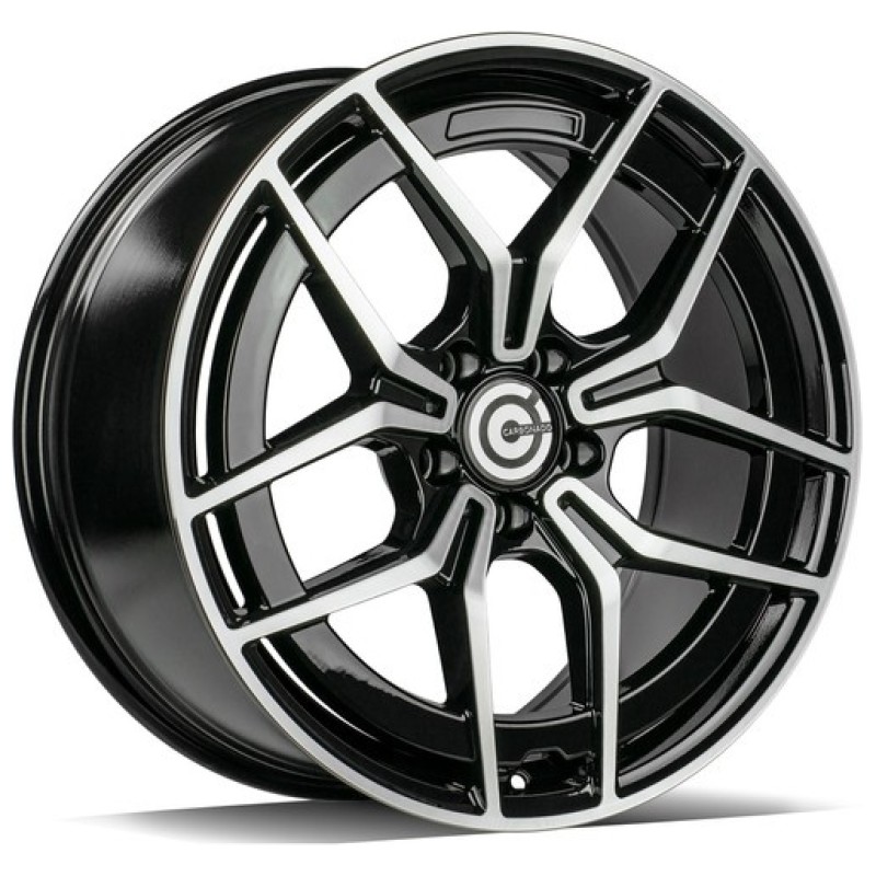 Janta aliaj Carbonado Stylish 9.0x19 5x112 ET45 BFP - Black Front Polished