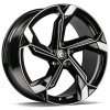 Janta aliaj Carbonado Superstar 8.5x19 5x112 ET35 BFP - Black Front Polished