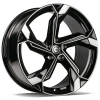 Janta aliaj Carbonado Superstar 8.5x19 5x112 ET35 BFP - Black Front Polished