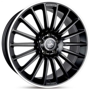 Janta aliaj Keskin Tuning KT15 8.5x19 5x112 ET45 MBLP - Matt Black Lip Polish