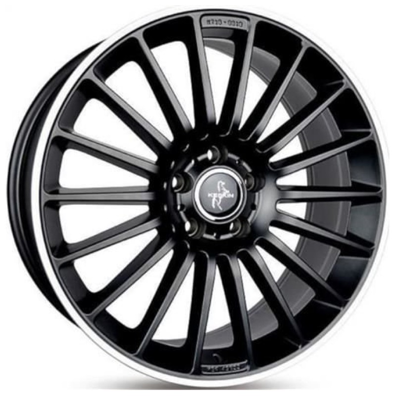 Janta aliaj Keskin Tuning KT15 8.5x19 5x112 ET45 MBLP - Matt Black Lip Polish