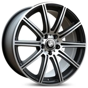 Janta aliaj Keskin Tuning KT16 8.5x19 5x112 ET30 BFP - Black Front Polish