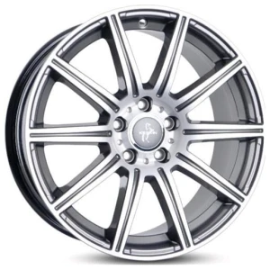 Janta aliaj Keskin Tuning KT16 8.5x19 5x112 ET30 PFP - Palladium front polish