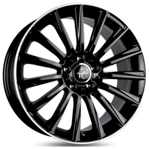 Janta aliaj Keskin Tuning KT18 8.5x19 5x112 ET30 BLP - Black lip polish