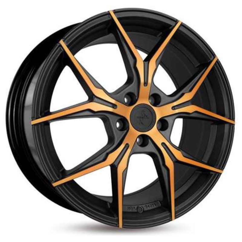 Janta aliaj Keskin Tuning KT19N 8.5x19 5x112 ET30 MBFC - Matt Black Front Copper