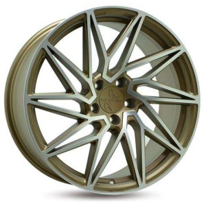 Janta aliaj Keskin Tuning KT20 8.5x19 5x112 ET30 BRZFP - BRONZE FRONT POLISH