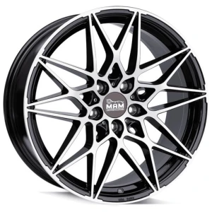 Janta aliaj MAM Leichtmetallräder B2N 8.5x19 5x112 ET30 BFP - Black Front Polish