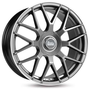 Janta aliaj MAM Leichtmetallräder GT1 9.5x19 5x112 ET42 PLP - Palladium lip polish